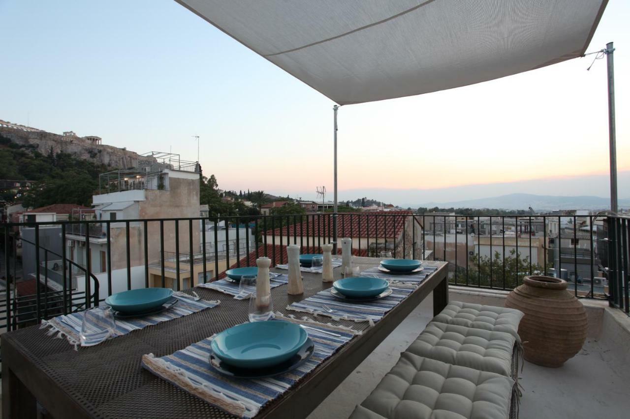 Plaka Two-Storey Penhouse With Acropolis Views Pl6 Athens Luaran gambar