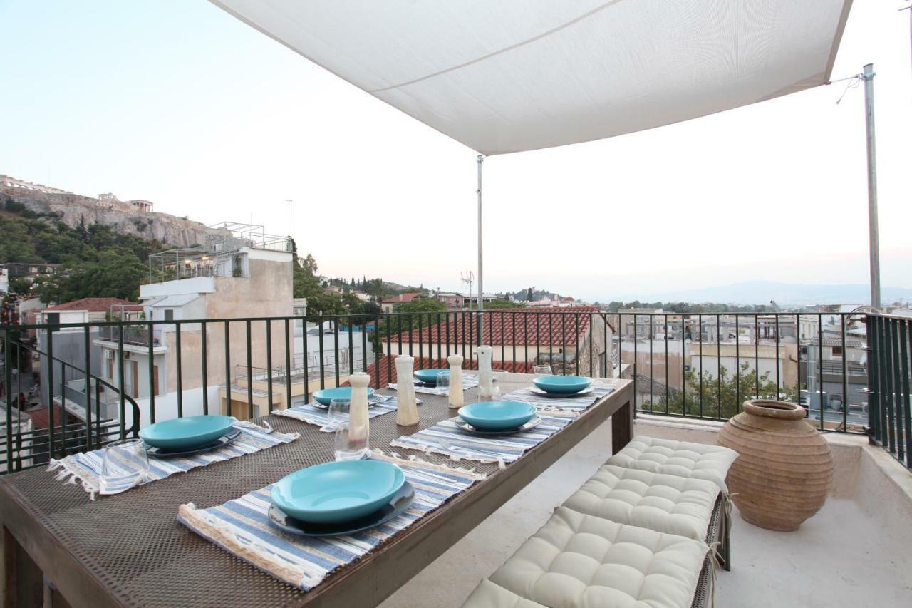 Plaka Two-Storey Penhouse With Acropolis Views Pl6 Athens Luaran gambar